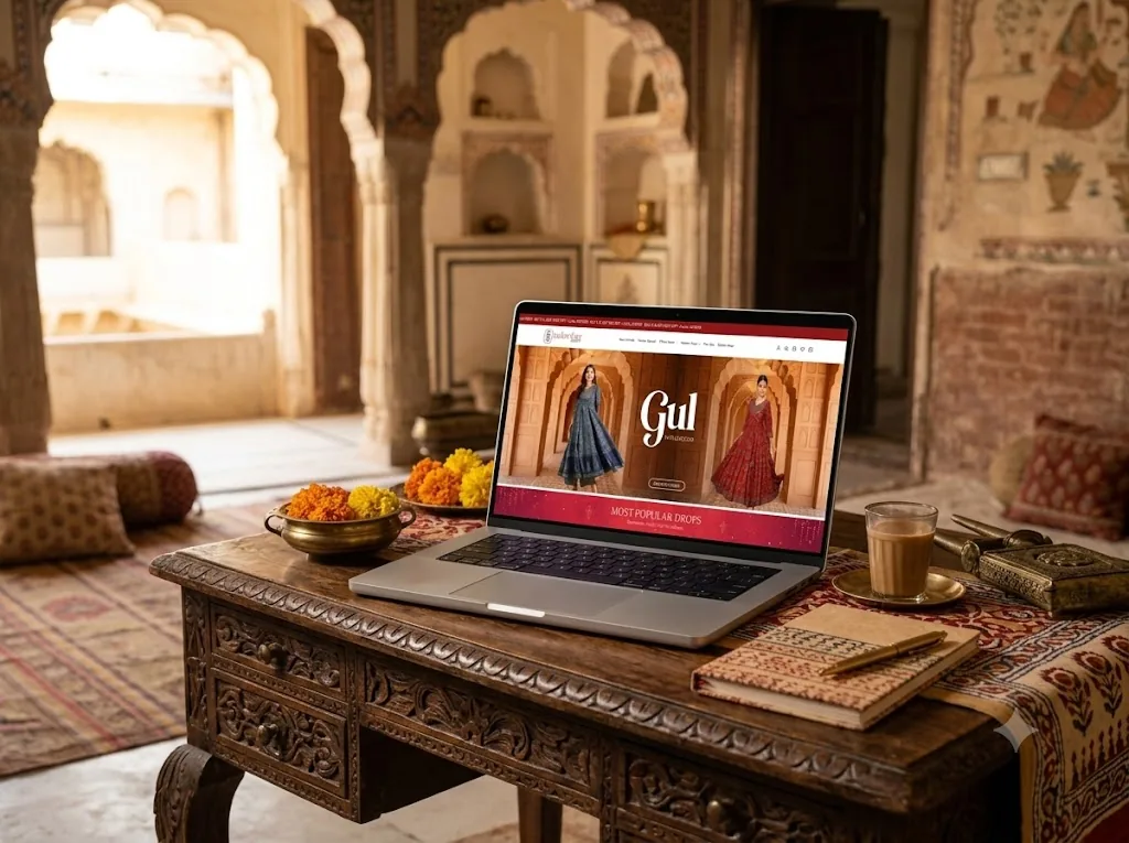 Gulmohar Jaipur website project by Dojobyte